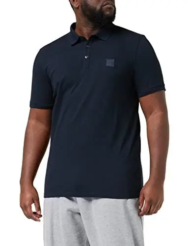 Produktbild: BOSS Herren Passenger 10242645 01 Polohemd, Dunkelblau, XL EU