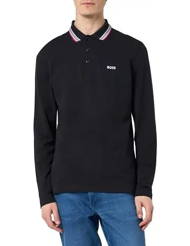 Produktbild: BOSS Herren Plisy Polo, Black1, M EU