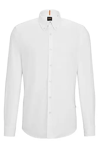 Produktbild: BOSS Herren Rickert Shirt, White100, L EU