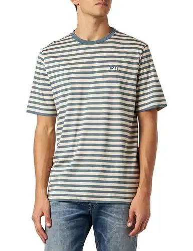 Produktbild: BOSS Herren TalesStripe, Open Beige290, L EU