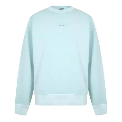 Produktbild: BOSS Herren Wefade Sweatshirt, Turquoise/Aqua446, S