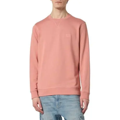 Produktbild: BOSS Herren Westart Sweatshirt, Open Pink695, XXL