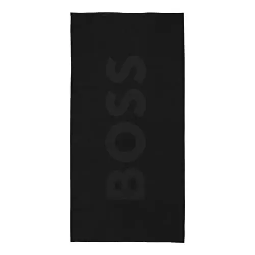 Produktbild: BOSS Herren Solid Beach Towel, Schwarz, Einheitsgröße EU