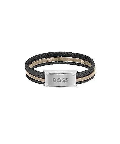 Produktbild: BOSS Jewelry Lederarmband für Herren Kollektion GALEN - 1580425