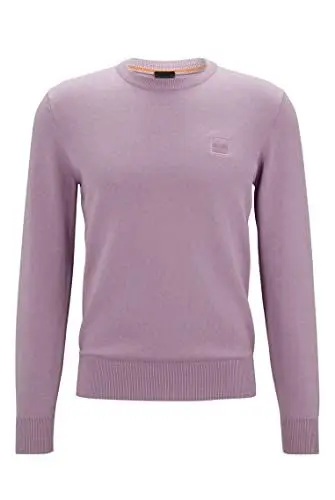 Produktbild: BOSS Men's Kanovano Knitted_Sweater, Light/Pastel Purple, XXXL
