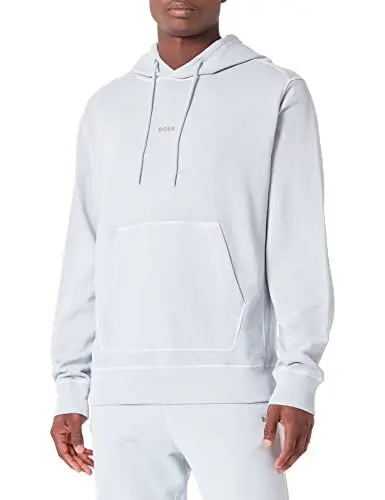 Produktbild: BOSS Men's Wefadehoody Sweatshirt, Light/Pastel Grey50, S