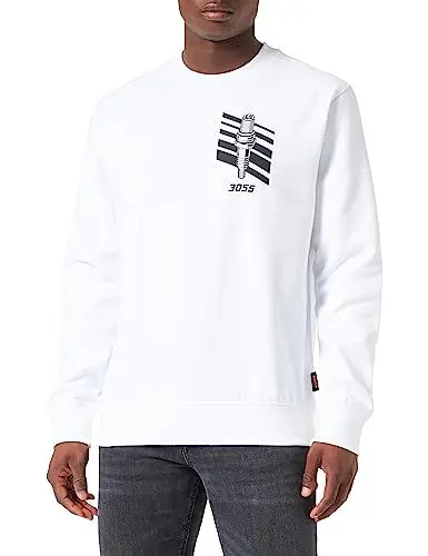 Produktbild: BOSS Men's Weteam Sweatshirt, White100, XL