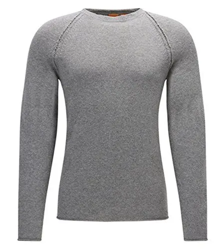 Produktbild: BOSS ORANGE Pulli KOHEDGE mit Rundhalsausschnitt Farbe grau 051 (XXL)