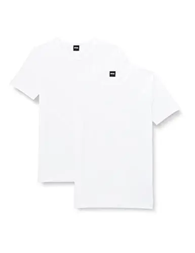 Produktbild: BOSS Herren Rn 2p Co/EL T-Shirt, New - White100, XL EU