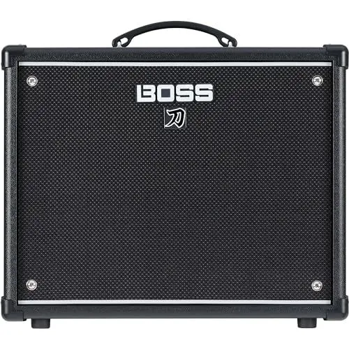 Produktbild: BOSS Katana-50 Gen 3 Gitarrenverstärker | Kompakter 50 Watt Combo-Verstärker | 12‘‘-Custom-Lautsprecher | Weiterentwickelter Tube-Logic-Sound | 12 Verstärkercharakter | Integrierte Effekte