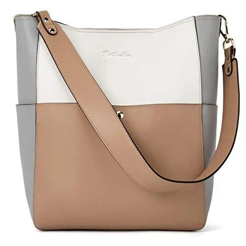 Produktbild: BOSTANTEN Leder Damen Handtasche Schultertasche Designer Umhängetasche Tasche Groß