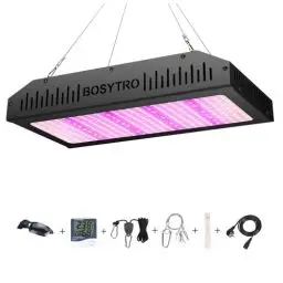 Produktbild: BOSYTRO 2000W Pflanzenlampe Led Vollspektrum, Wachstumslampen für Pflanzen, Veg & Bloom Doppelter Schalter Led Grow Light Grow Lampe, Pflanzenlicht für Zimmerpflanzen, Gemüse, Blume