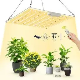 Produktbild: BOSYTRO 700W Pflanzenlampe LED Pflanzenlicht Vollspektrum Grow Light, mit UV IR Wachstumslampen Für Pflanzen, Geeignet für Zimmerpflanzen, mit Fernbedienung Einstellbare Helligkeit
