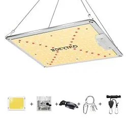 Produktbild: BOSYTRO LED Pflanzenlampe 1000W LED Grow Lampe vollspektrum pflanzenlicht und Dimmbarer Funktion LED Grow Light Wachstumslampe für Hydroponik Gemüse und Blumen Zimmerpflanzen