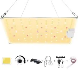 Produktbild: BOSYTRO LED Pflanzenlampe 800W Grow Light Pflanzenlicht Vollspektrum Mit UV und Dimmbarer Funktion Wachstumslampen für Pflanzen Geeignet für Gemüse und Blumen Zimmerpflanzen