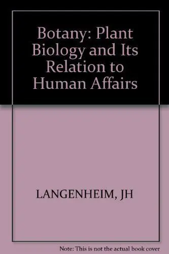 Produktbild: Botany: Plant Biology and Its Relation to Human Affairs