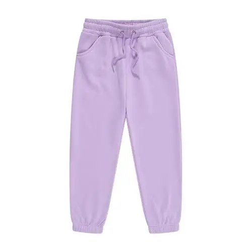 Produktbild: BOTCAM Fleece-Jogginghose für und Mädchen, einfarbige Hose Sportkleidung Mädchen (Purple, 3-4 Years)