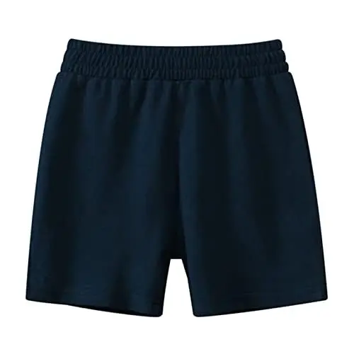 Produktbild: BOTCAM Kleinkind Shorts Einfarbig Shorts Casual Outwear Mode Für Kinder Kleidung Jogginghose Kinder (Dark Blue, 1-2 Years)