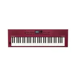 Produktbild: BOTMO Roland GO:KEYS 3 Music Creation Keyboard | 61 Tasten | ZEN-Core Engine mit über 1000 internen Sounds | Integrierte Stereolautsprecher | Bluetooth Audio/MIDI für Musikstreaming – Dark Red