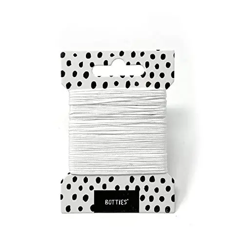 Produktbild: Botties N000 Zubehör, 100% Polyester (gewachst), weiß, 14 Meter