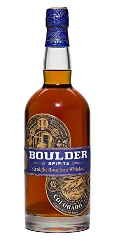 Produktbild: Boulder | Straight Bourbon Whisky | 700 ml | 42% Vol. | Unkonventioneller & sanfter Bourbon | Mit 44% gemälzter Gerste