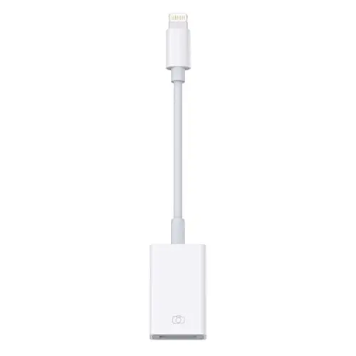 Produktbild: BOUTOP Lightning auf USB Adapter für iPhone iPad - (Apple MFi-Zertifiziert) Kamera-Adapter Unterstützt Kamera, Kartenleser, USB-Flash-Laufwerk, Ethernet-Adapter, MIDI-Tastatur und mehr