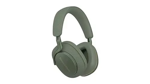 Produktbild: Bowers & Wilkins PX7 S2e Over-Ear-Kopfhörer mit Geräuschunterdrückung, kabellos, Qualcomm aptX™ Adaptive und Schnellladung, 30 Stunden Wiedergabe, sechs integriertes Mikrofon, Waldgrün