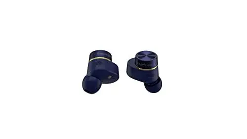 Produktbild: Bowers & Wilkins Pi7 S2 (Modelljahr 2023) kabellose True Wireless Noice Cancelling Kopfhörer mit Bluetooth, aptX, aktivem Noise Cancellung (ANC) und integrierten Mikrofonen // Midnight Blue