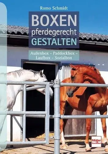 Produktbild: Boxen pferdegerecht gestalten: Außenbox - Paddockbox - Laufbox - Sozialbox