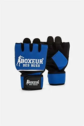 Produktbild: BOXEUR DES RUES - Fitboxing Gloves In Blue Neoprene with Mesh Inserts, Unisex, Blue, L-XL