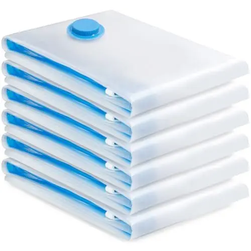 Produktbild: BoxLegend Vakuumbeutel für Kleidung Bettdecken Bettwäsche, 6 * 80x60cm Vakuum Aufbewahrungsbeutel Staubsauger Kompressionsbeutel Vakuum Kleiderbeutel