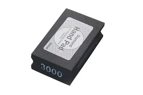Produktbild: Boxonly Diamant-Schleifblöcke, 3000er Körnung, Diamant-Handpolierpad, galvanisiert, Hand-Schleifblock für Stein, Keramik, Glas