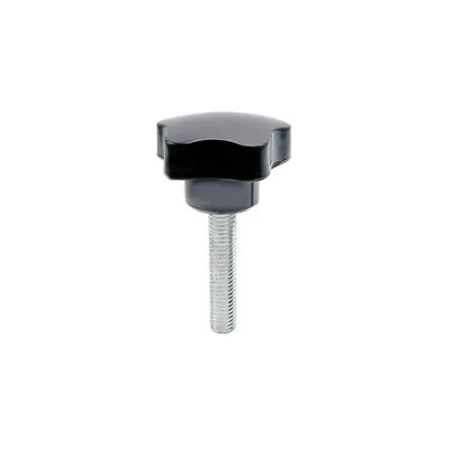 Produktbild: Boxonly Klemmschraube Knopf Sternschraube für mechanische Ausrüstung Elektronische Geräte Hardware Möbel Dekoration Sternform Fünfeckkopfschraube Bolzen Klemmknopf Griff M8 x 50 1 Stück
