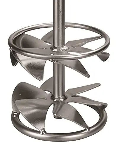 Produktbild: BOXTEC Dünnbettmörtel Mörtelrührer Rührkorb M14 verzinkt DLX 120mm, Durchmesser:DLX Ø120mm - M14 Premium Finish