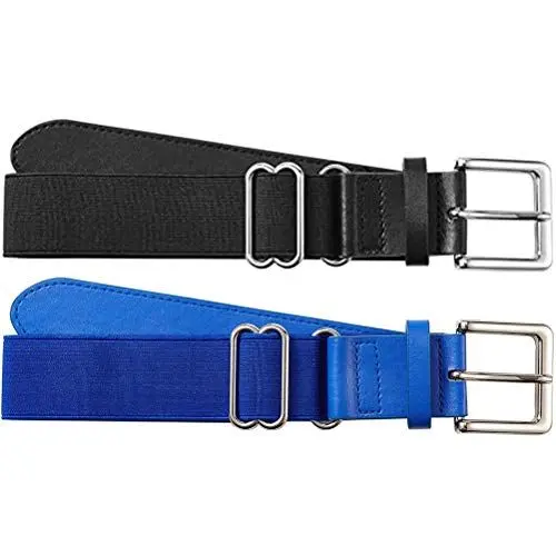 Produktbild: Boxwizard Baseball Belt Elite Baseball Softballgürtel Baseball-Gürtel Softball Gürtel Verstellbarer Hüftgurt für Jugendliche und Erwachsene(Schwarz)