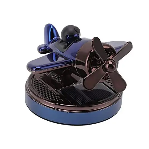 Produktbild: Boxwizard Solar Auto Diffusor Auto Lufterfrischer Solar Automatische Rotierende Aromatherapie Diffusor Hubschrauber Form Auto Duft Ornament