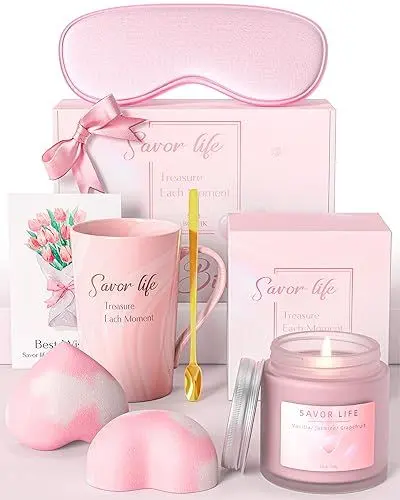 Produktbild: Geschenke für Frauen, Duftkerzen Geschenk-Set für Sie,Geburtstagsgeschenk für Frauen