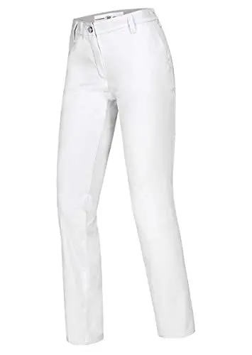 Produktbild: BP 1734-130-0021-54n Frauen-Chinos, mit Taschen, 205,00 g/m² Reine Baumwolle, weiß, 54n