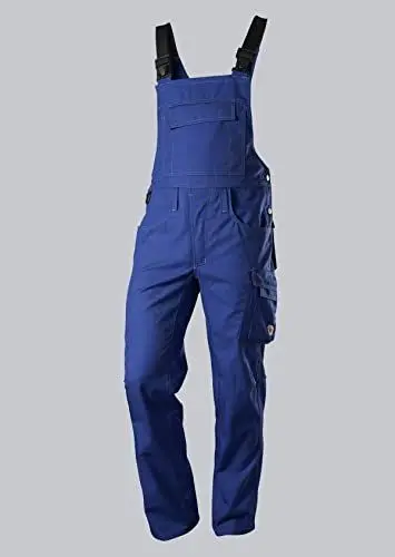 Produktbild: BP 1798-720-13-58s Latzhose, Stretch-Hosenträger mit Clipbefestigungen, 305,00 g/m² Verstärkte Baumwolle, Königsblau/Nachtblau, 58s