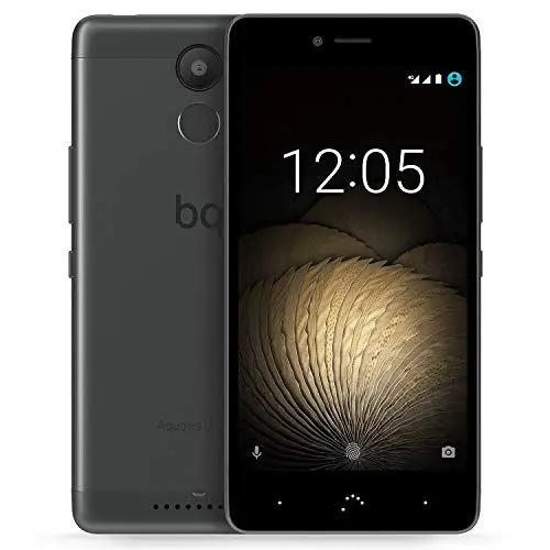 Produktbild: BQ C000242 Aquaris U Plus Smartphone 32+3GB (16 MP Kamera mit 5-Linsen, LiPo-Akku mit 3080 mAh, Android 7.1.1 Nougat) Graphit-schwarz/grau
