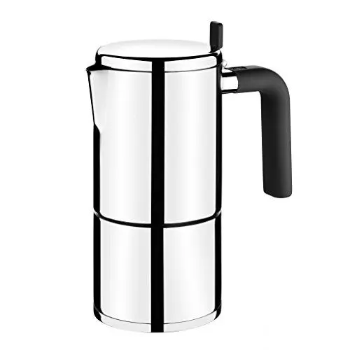 Produktbild: BRA Bali | Italienische Kaffeemaschine, Edelstahl, 18/10, 6 Tassen, 8,5 cm