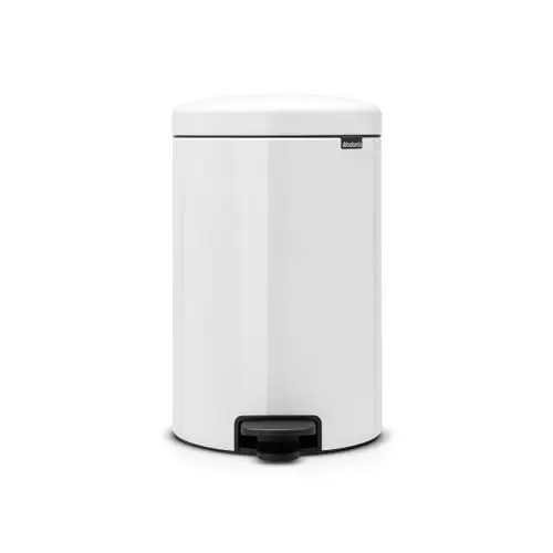 Produktbild: Brabantia Treteimer mit Inneneimer aus Kunststoff, Stahl, Braun, Weiß, 20L
