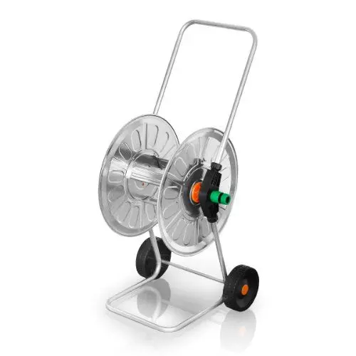 Produktbild: Bradas 212 60 m Schlauch Spule Trolley 212 ZN Agrati, silber, 48 x 43 x 88 cm