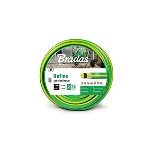 Produktbild: Bradas WFR1/250 50 m, 3-fach beschichteter Wasserschlauch 1/2 Zoll, verdrehungsfest, grün, 40 x 40 x 30 cm