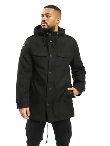 Produktbild: Brandit BW Parka Flag, Farbe: black, Größe: 52