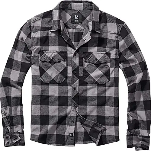 Produktbild: Brandit Check Shirt Black-Charcoal L