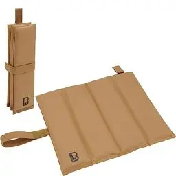 Produktbild: Brandit FALTMATTE/SITZKISSEN FALTBAR Outdoor Trekking Matte Jagd UNTERLAGE, Farbe:Coyote