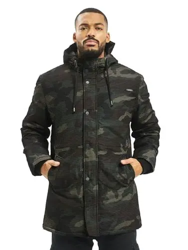 Produktbild: Brandit Grid Camo Parka, Farbe: woodland, Größe: XXL