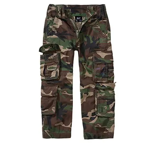 Produktbild: Brandit Kids Pure Vintage Pants, Farbe: Woodland, Größe: M 134