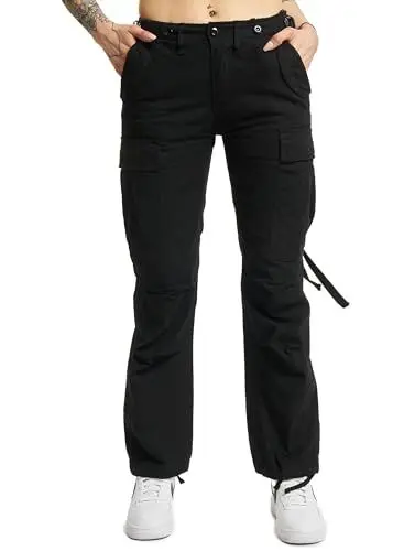 Produktbild: Brandit M65 Feldhose Damen, Farbe:Schwarz, Größe:W27 (XS)